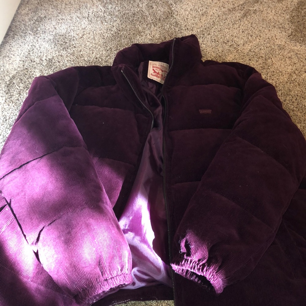 LEVI CORDUROY PUFFER JACKET
